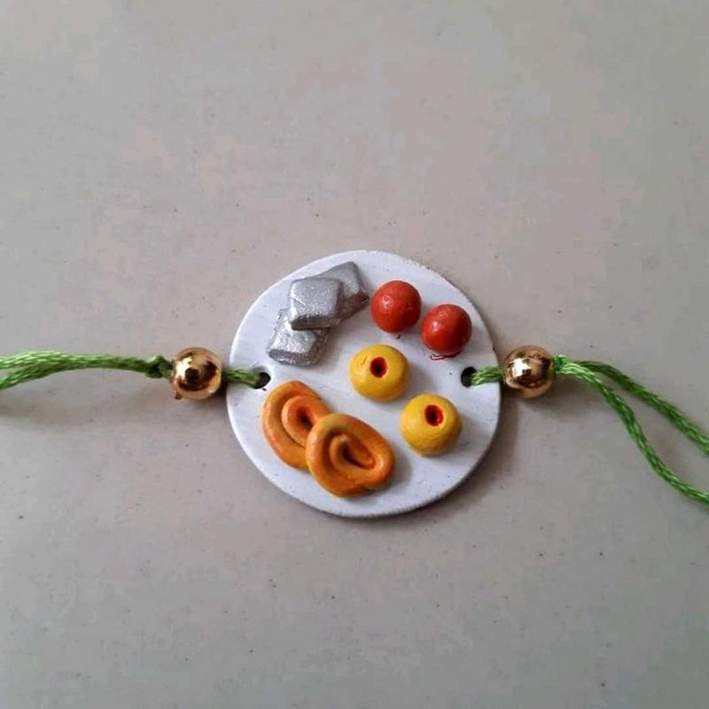 Clay Food Rakhis ✨