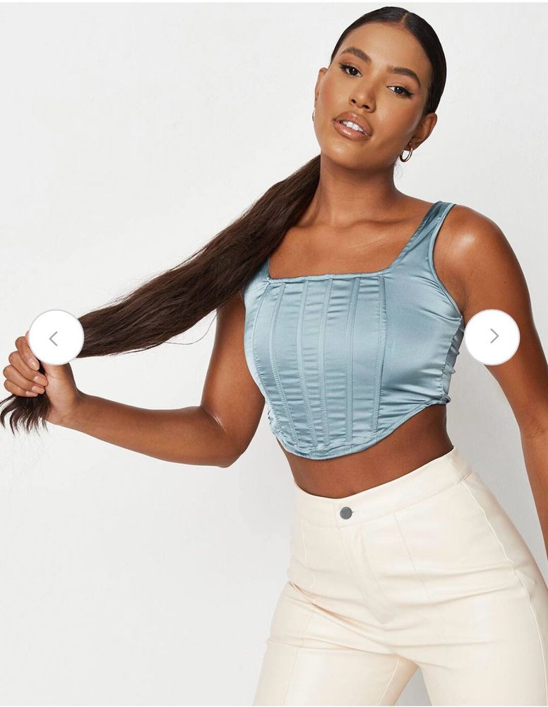 MISSGUIDED corset top