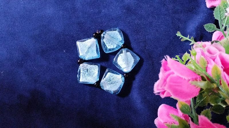 Blue Glass Bracelet 💙