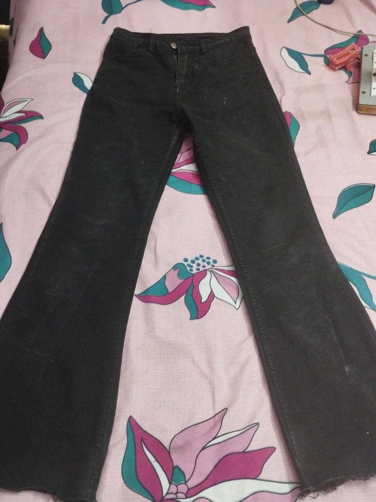 Black Bootcut Jeans