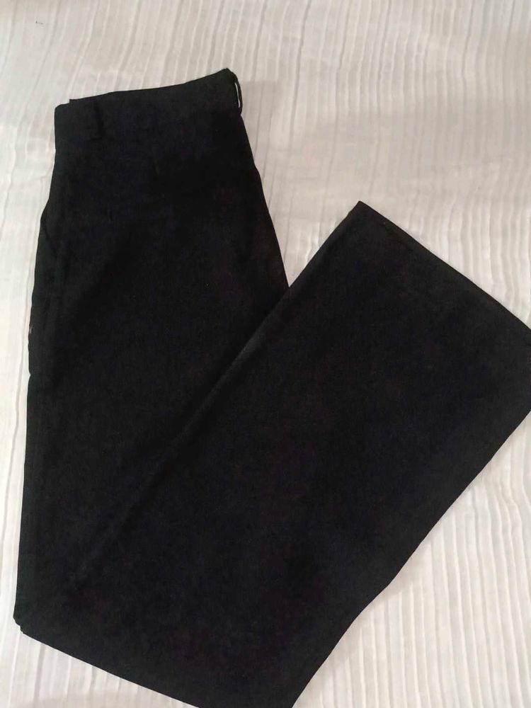 Black Wide Leg Trousers