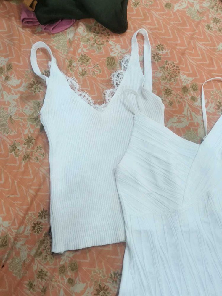 White Cami Top Bundle combo