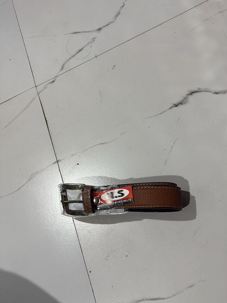 Brown Leather Belt