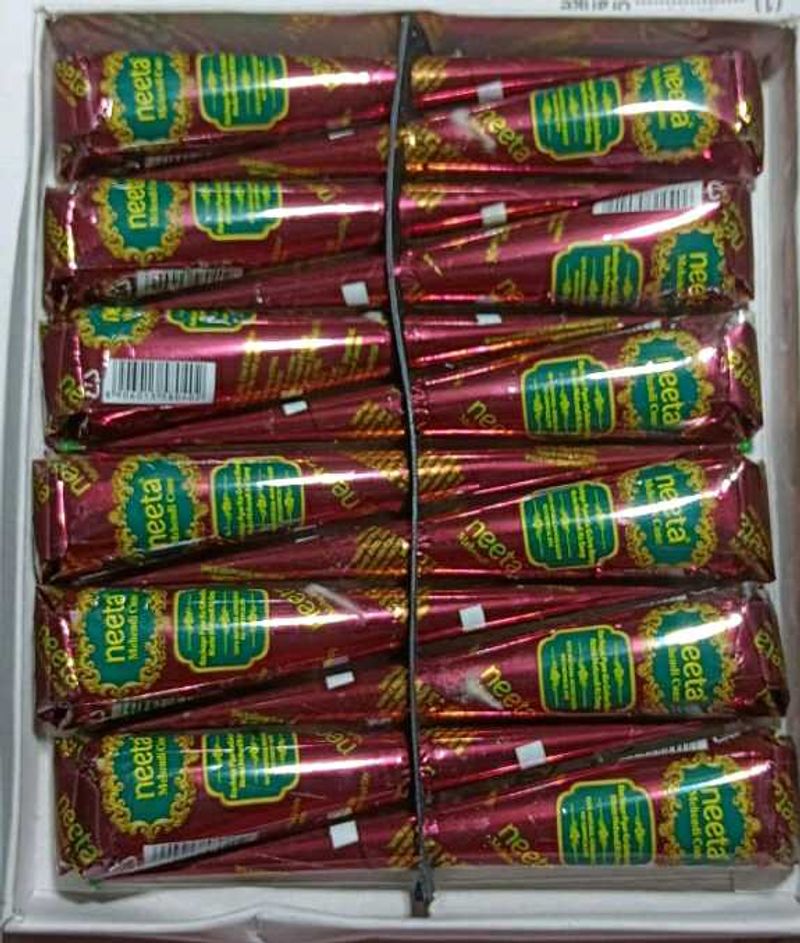 Neeta Mehndi Cones 12Pice
