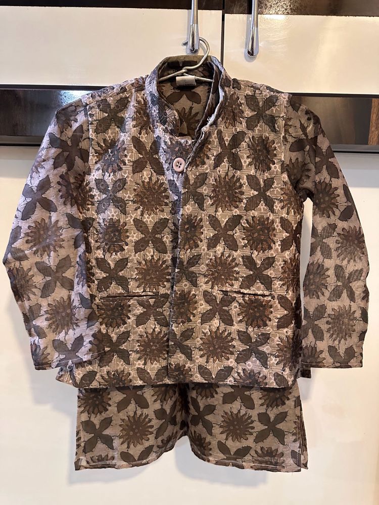 Boys Kurta With Coat
