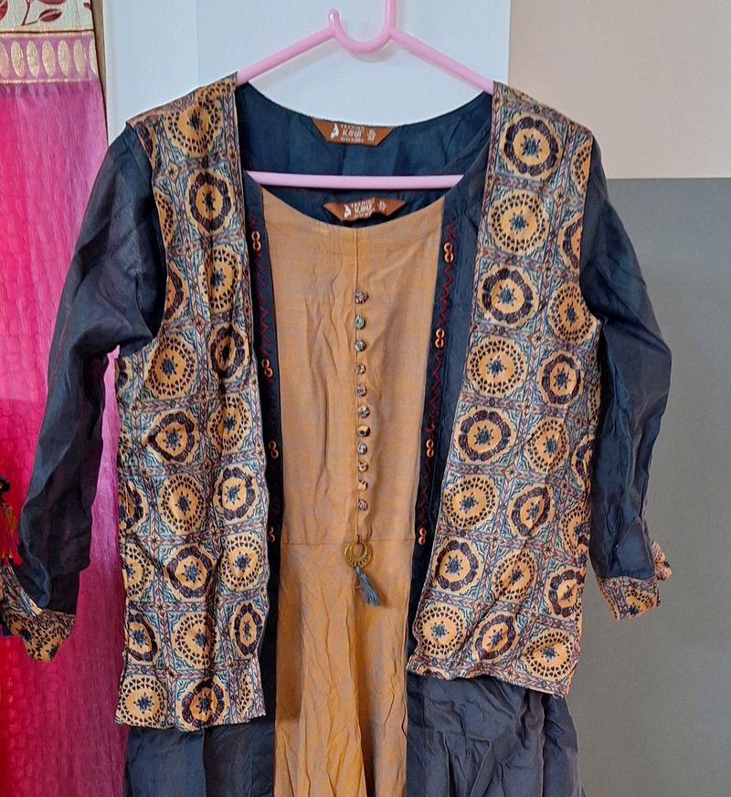 Long Kurti With Jacket
