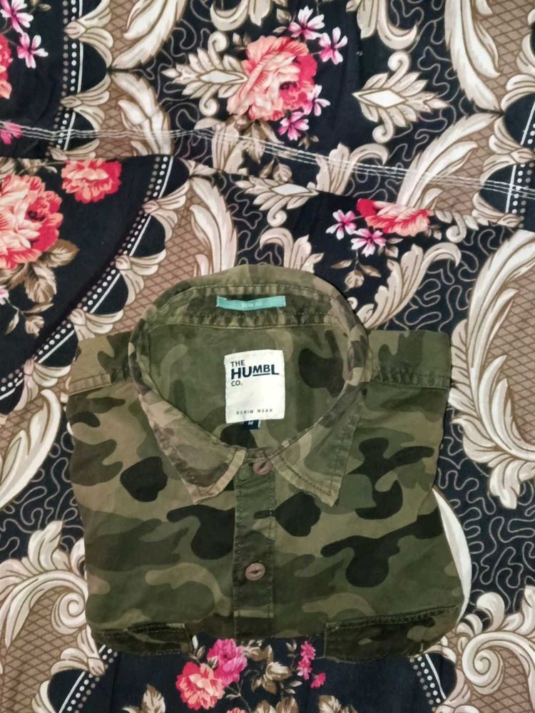 Camo Print Shirt