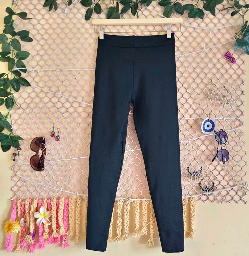 Size Small 🎁Buy 2 Get 1 Free 🎁Stylish Black Leg