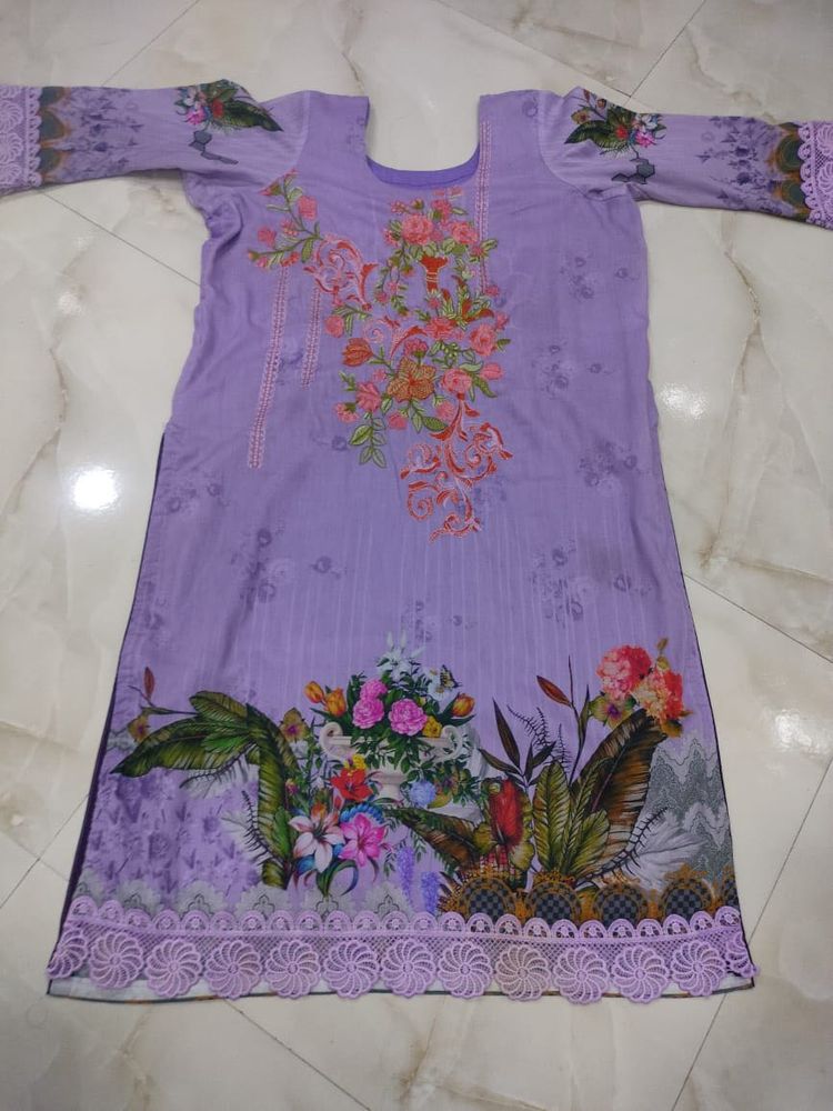 Firdous Patch Embroidery Suit