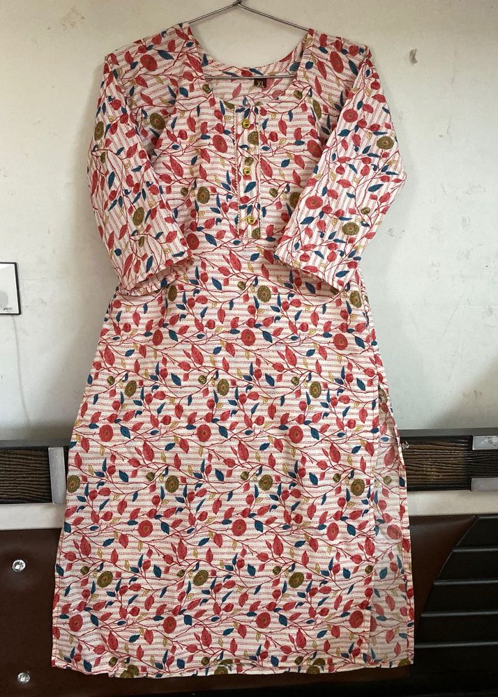 A Wonderful Kurti For Woman &amp; Girl Colour Is Pink