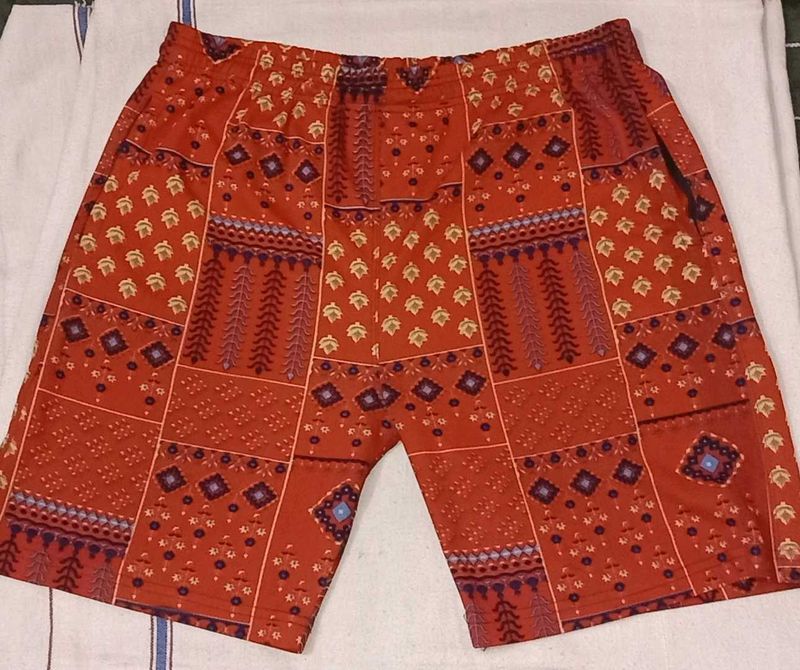 Boho Print Shorts