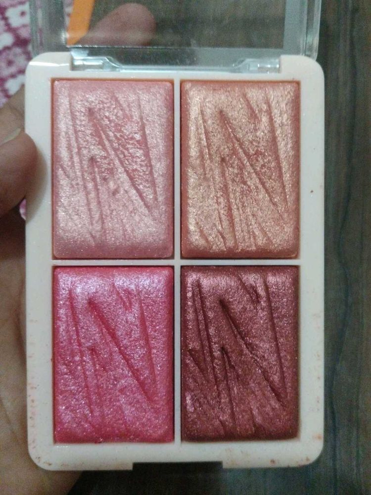 Highlighter And Eyeshadow