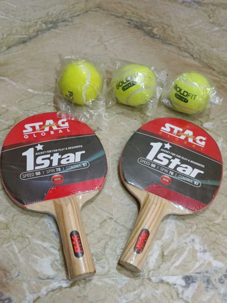 Stag Global 1Star Table Tennis Set