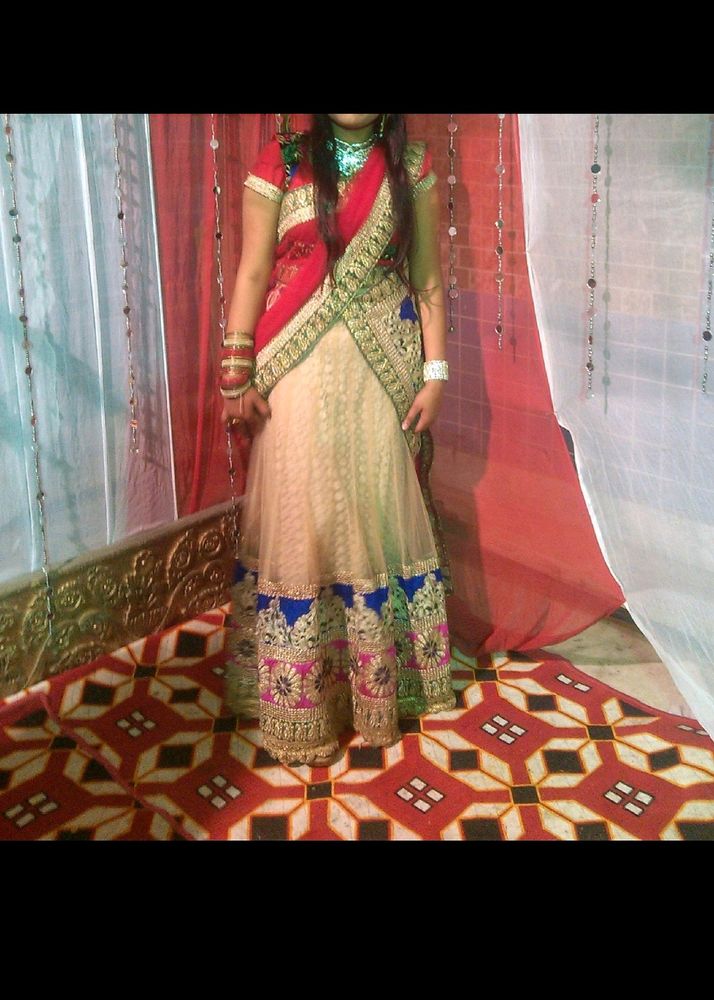 Beautiful Party Lengha For Girls