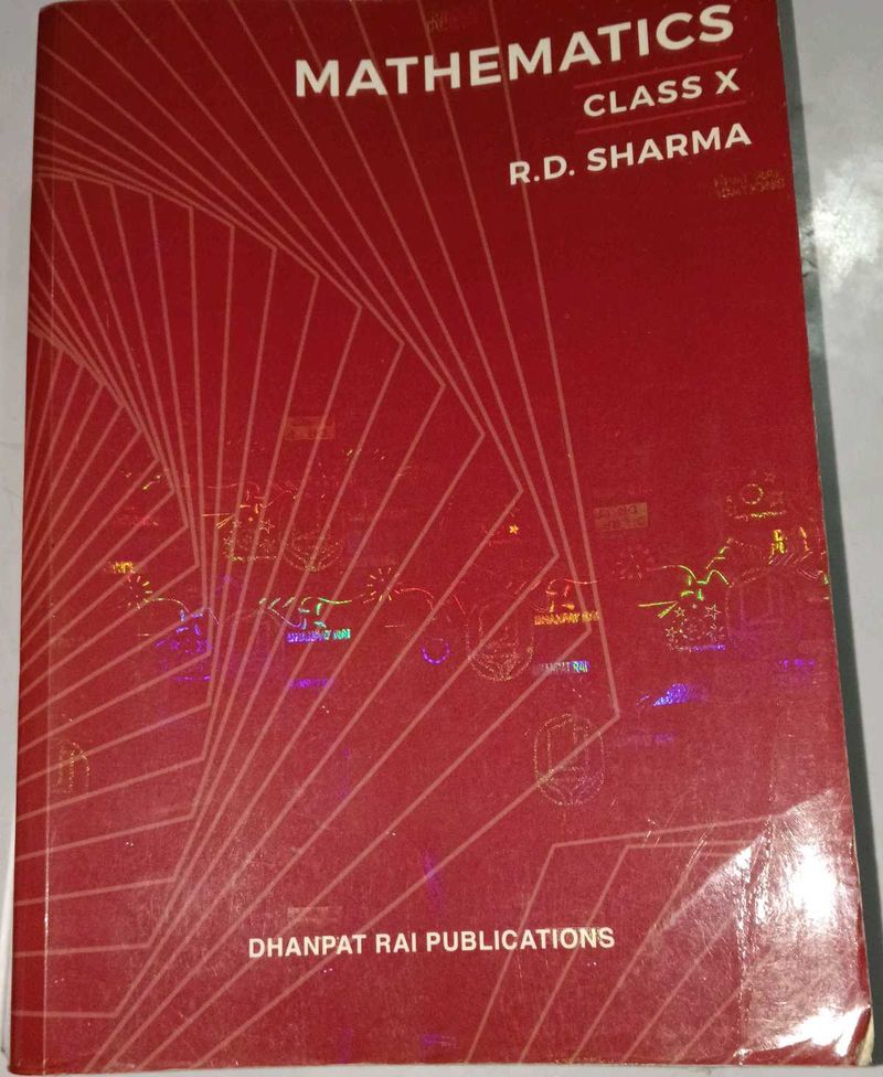 R.D Sharma Class 10th Maths Books