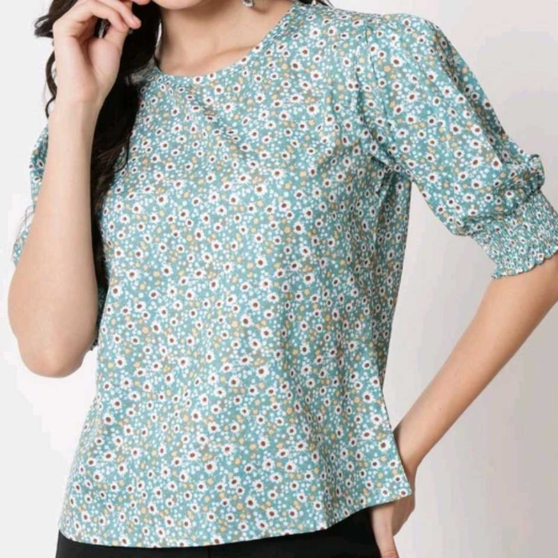 Crepe Casual Top