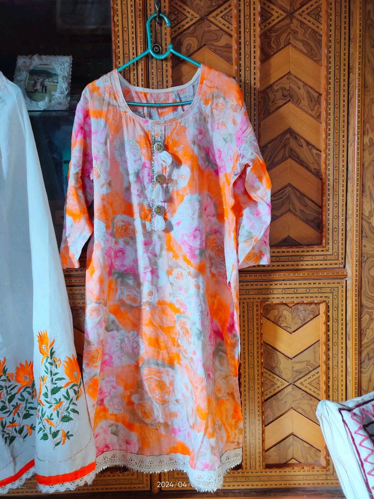 Beautiful Suit With Embroidery
