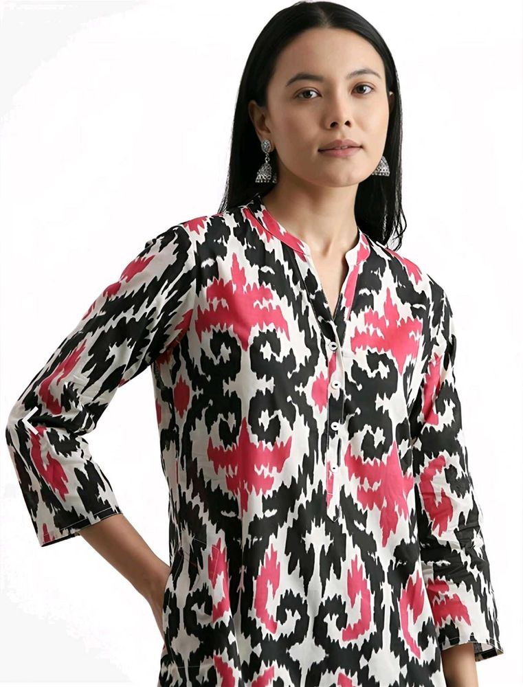 Utsa Ikkat Print Kurti