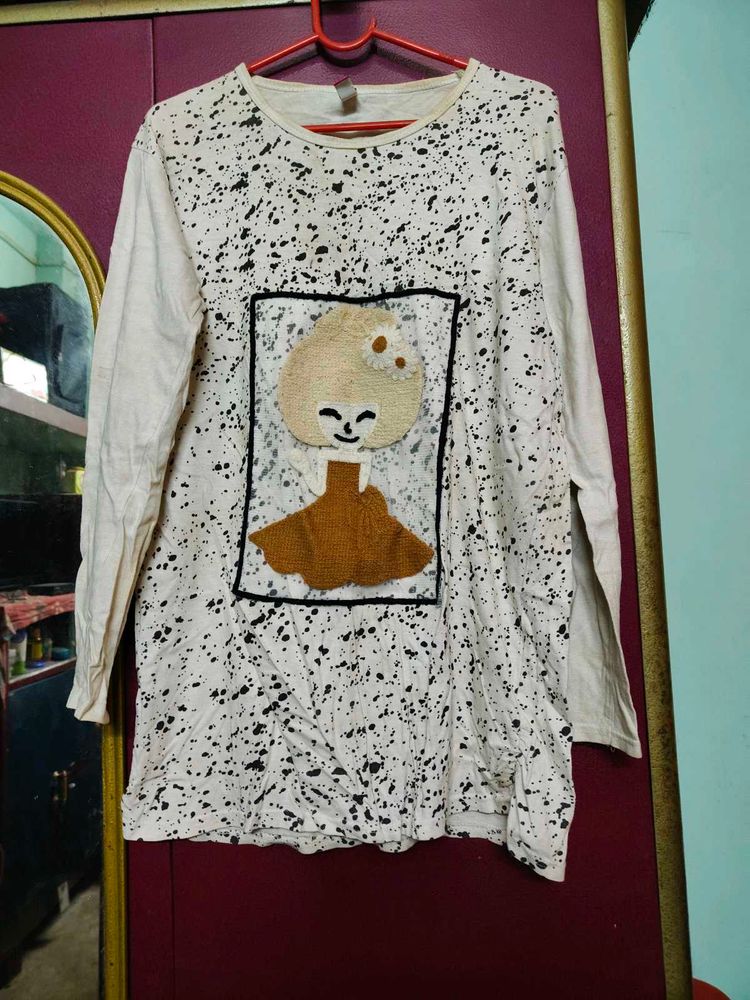 Fun Graphic Print Top