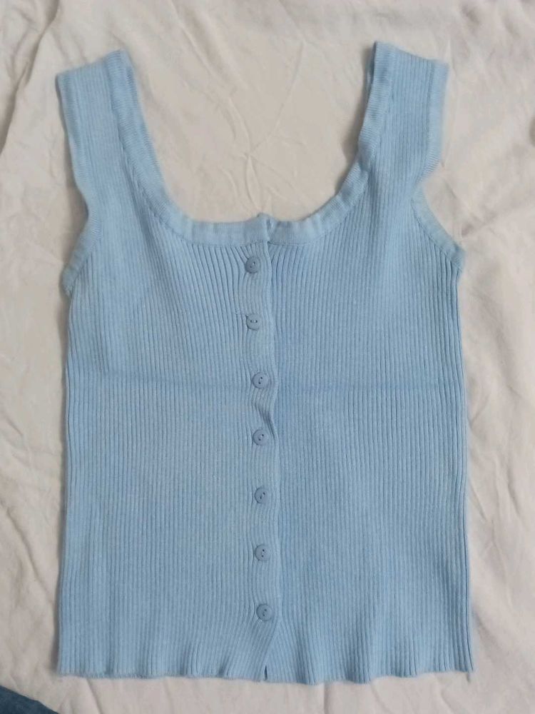 Blue Tank Top