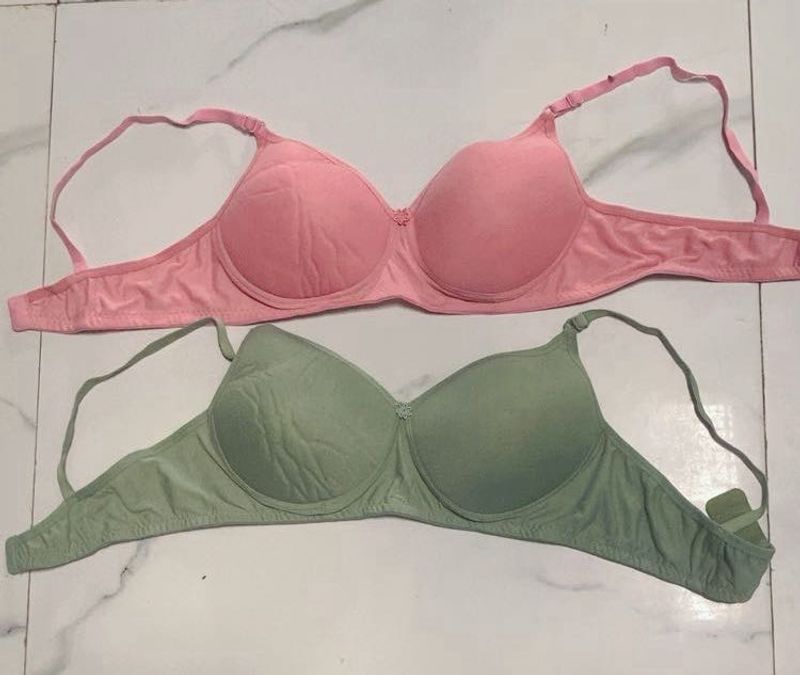 Pack Of 2 Women Paded Bra