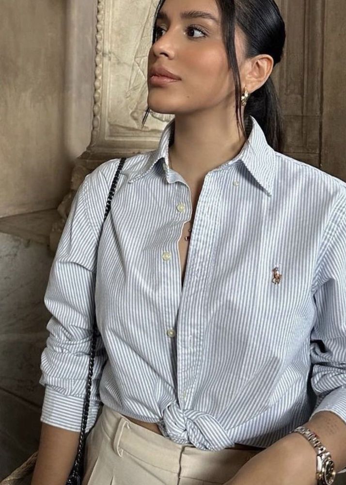 Ralph Lauren Stripped Oxford Shirt