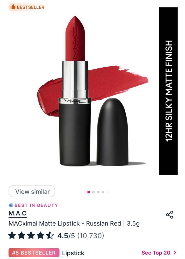 MAC Russian Red Lipstick