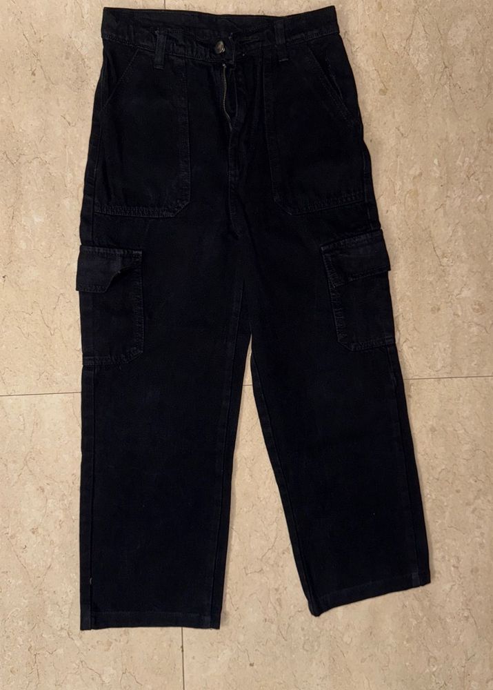 Black Cargo Pants