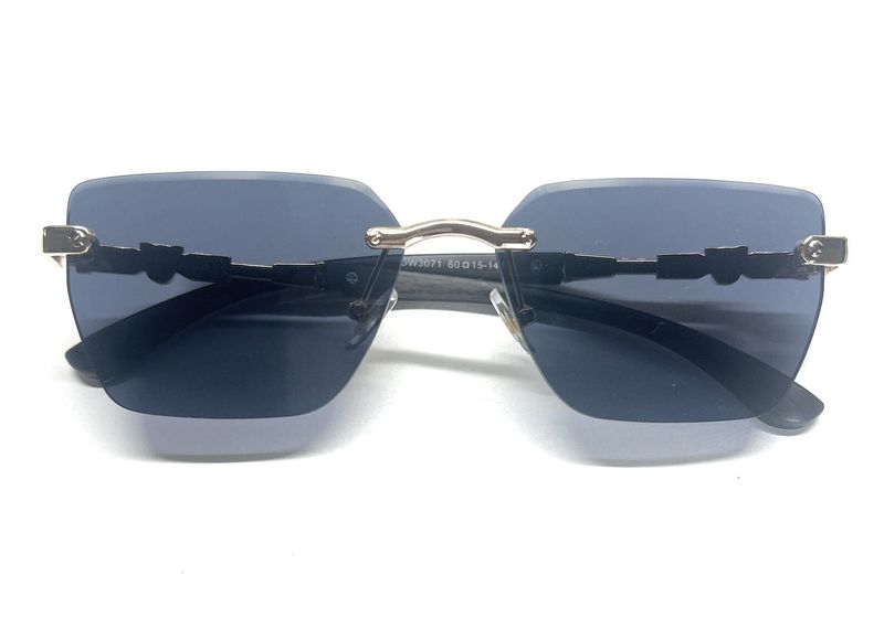Rimless Glasses with Golden Frame – Effortless Sop