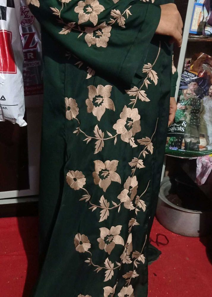 Green Abaya Burqa For Women..