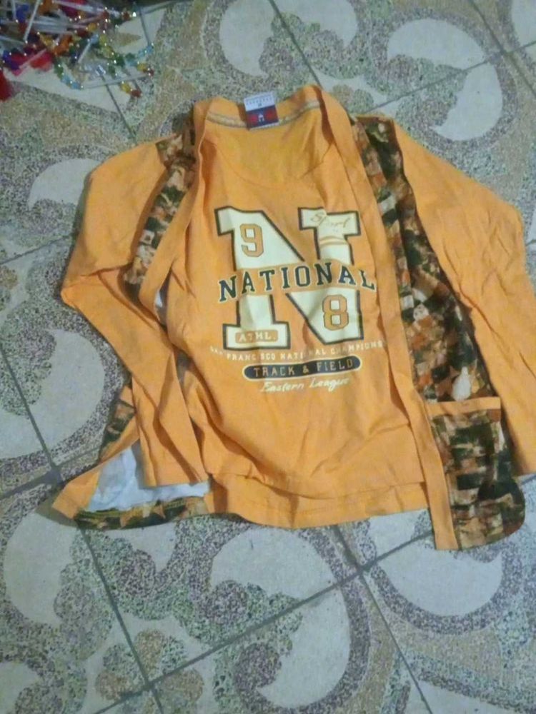 Boys Graphic Tee &amp; Jacket Set