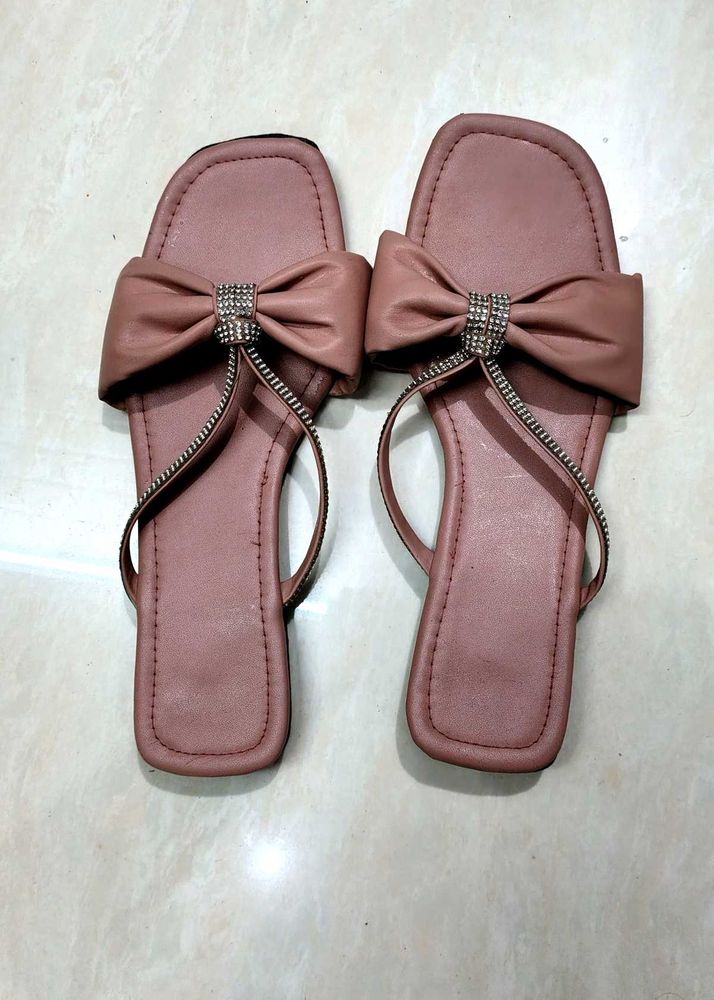 Women Pink Flat Sandal