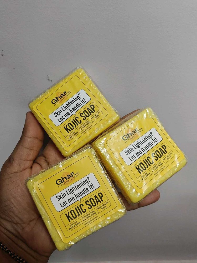 Ghar Kojic Soap Combo Of 3