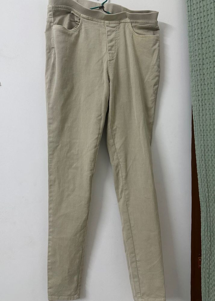 Khaki Casual Pants