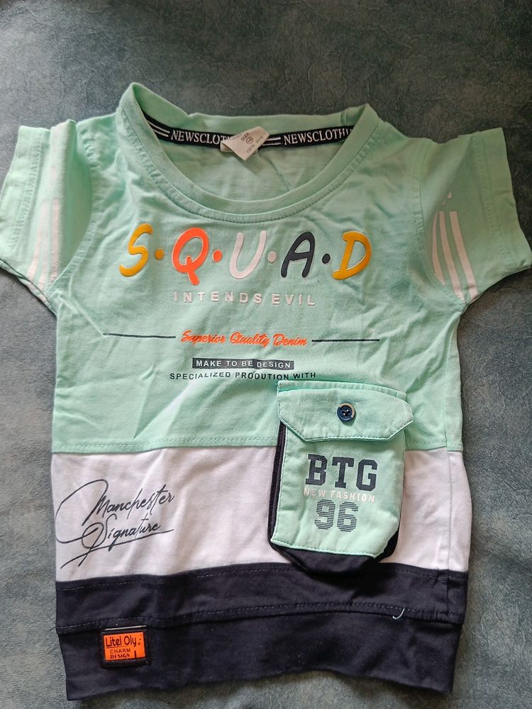 Baby Boy Tshirt Little Oly