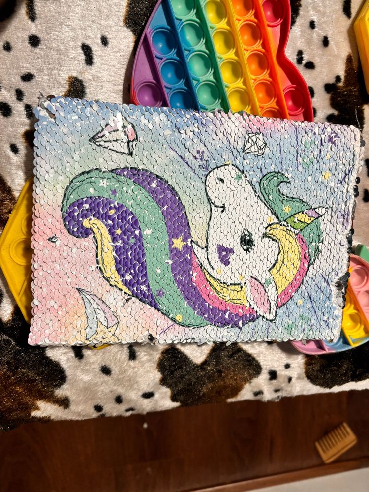 Unicorn Cute Sequence Diary