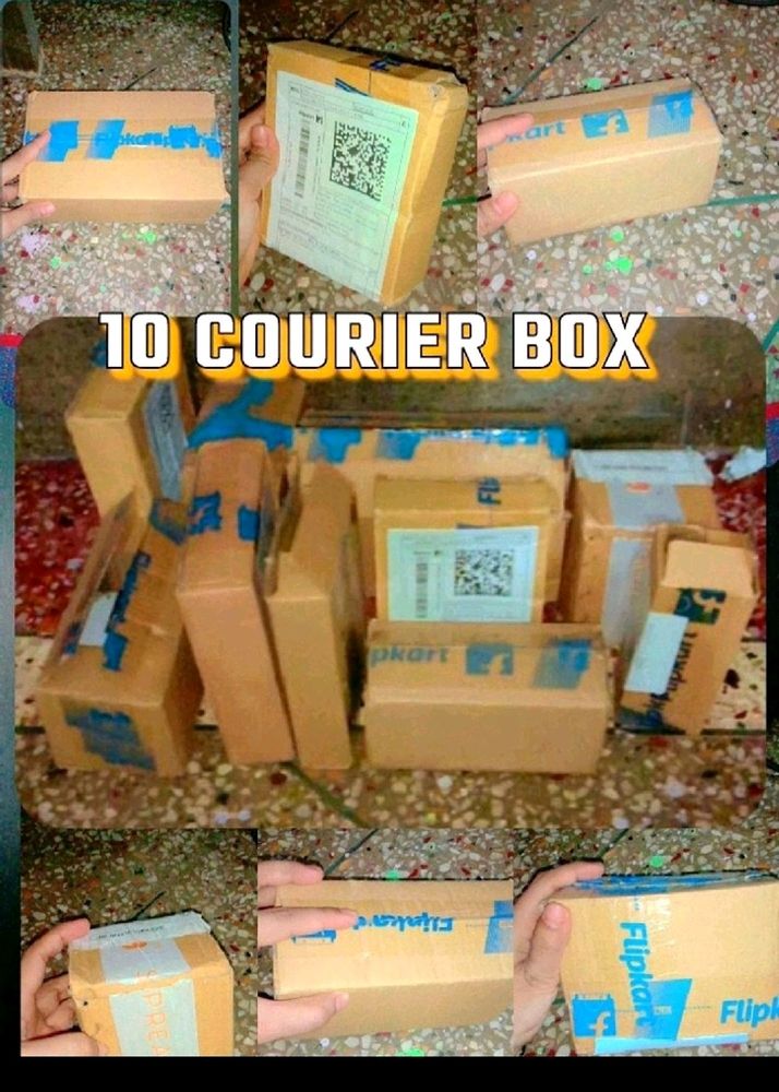 10 Storage/ Courier Box For Packing Purcel