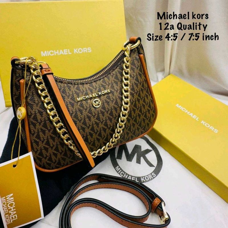 MK JET SET POCHETTE SLING BAG WITH BOX