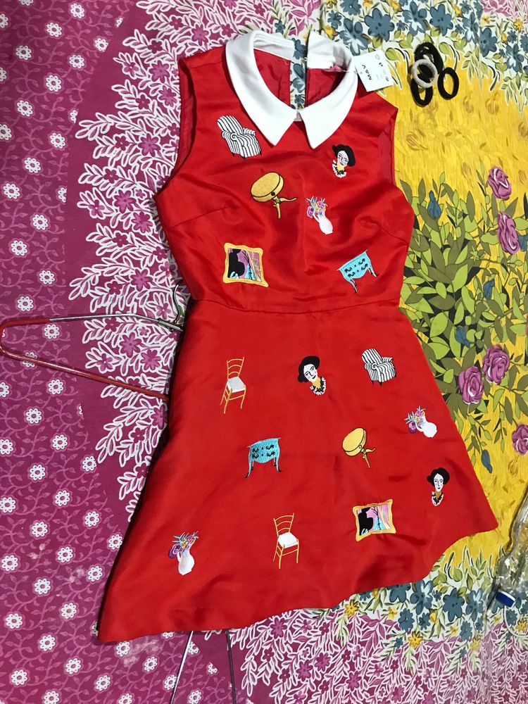 Women Korean Imported Skater Dress