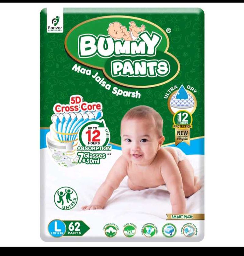 Bummy Pants - L 62 Count