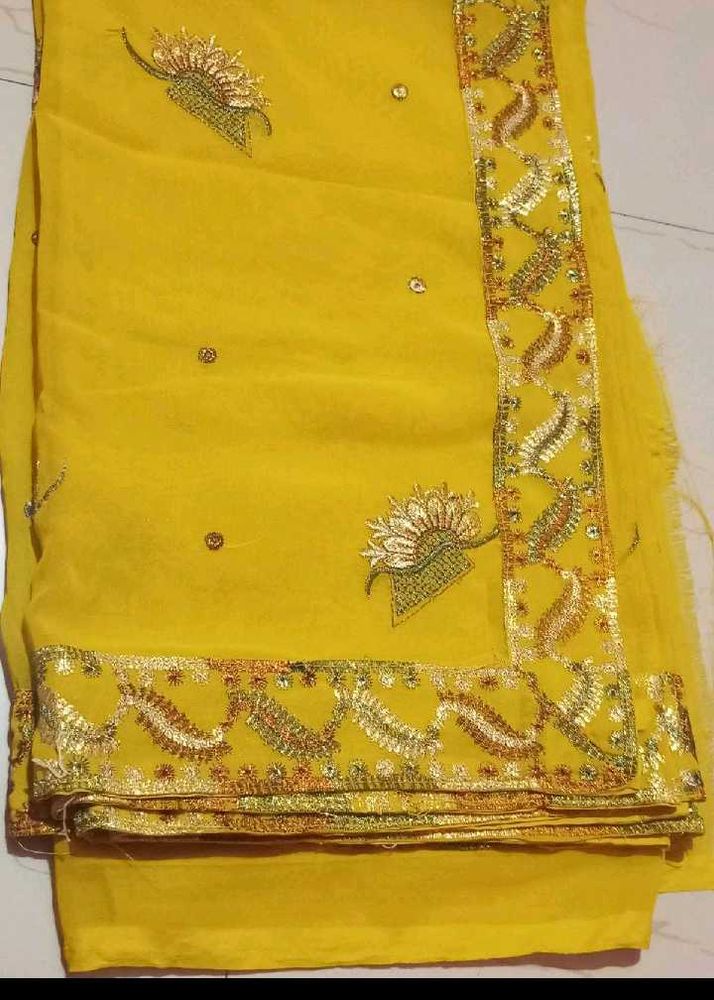 Yellow Saree