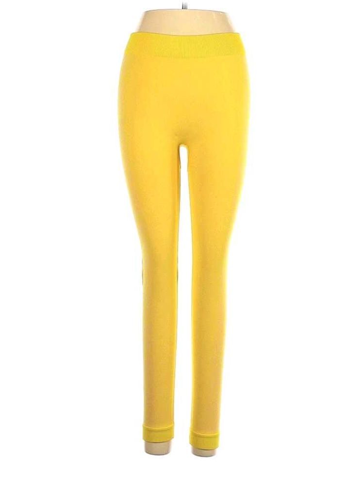 Yellow Comfy Leggings