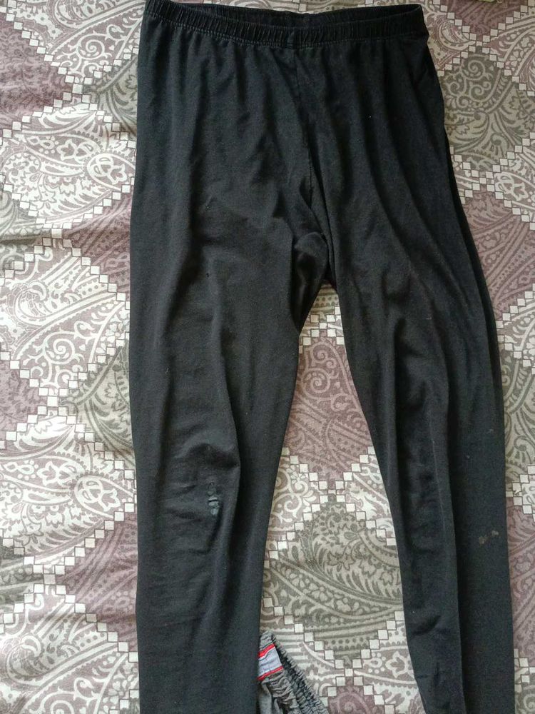 Ankle Length Black Leggings