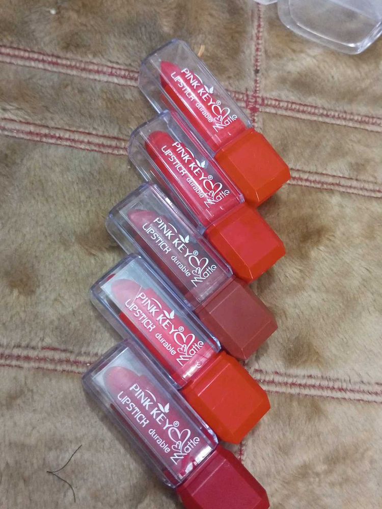 Multicolored Lipstick Set Of 5