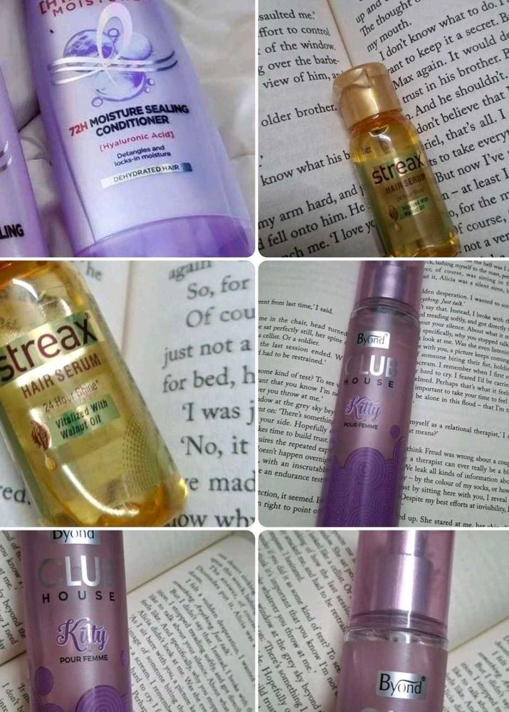 Loreal paris conditioner +perfume+serum🌻