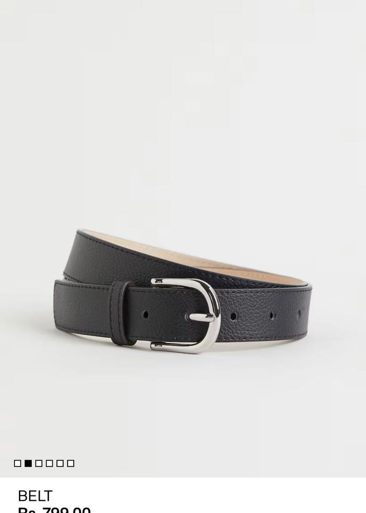 H&amp;m Black Belt