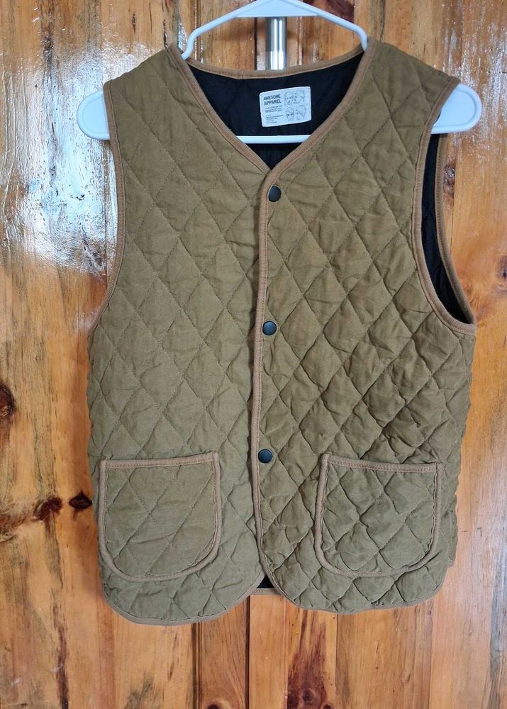 Quilted Utility Vest