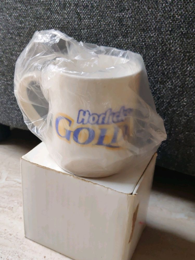 Gold Horlicks Cup