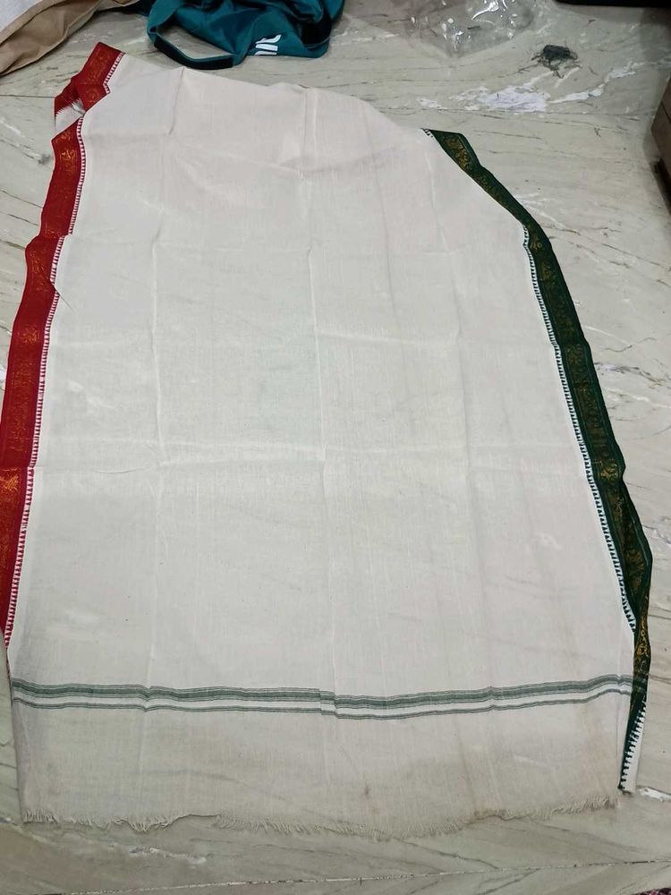 Uparna Cotton With Borders
