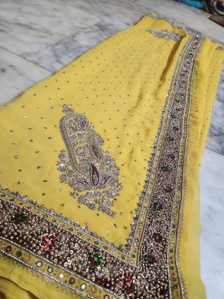 aari Tari work saree